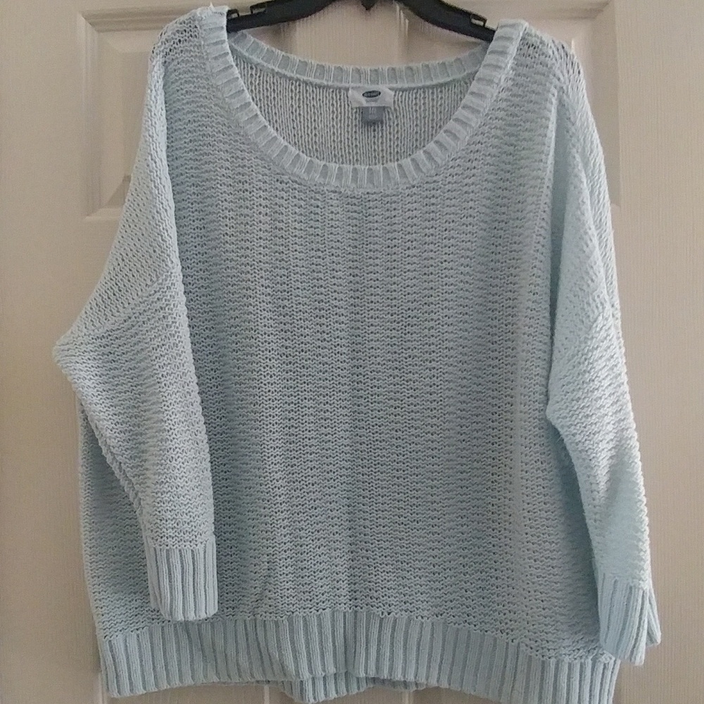 Light blue sweater